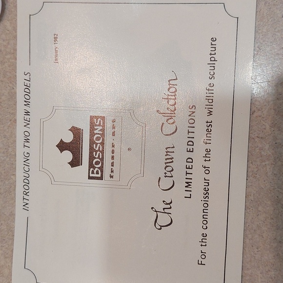 Vintage Limited Edition Bosson "The First Encounter" Hedgehog - Picture 9 of 10